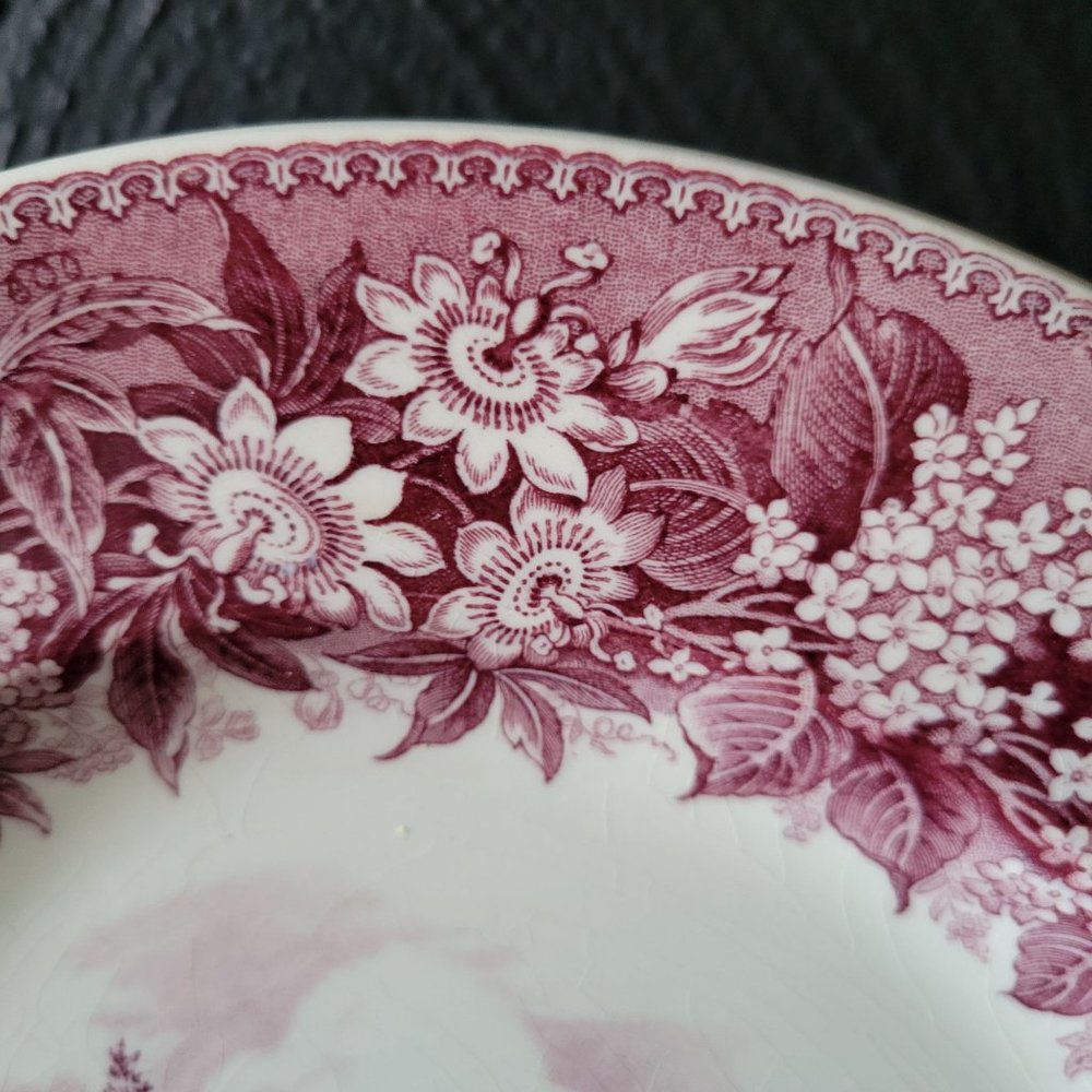 Vtg Wedgwood State Teachers College Bloomsburg PA Mulberry Plate, Kappa Delta Pi - Picture 3 of 7